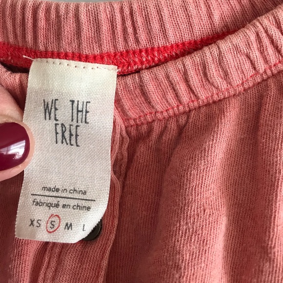 NWOT Free People - Crop Top - Dusty Pink - Small - Picture 2 of 4
